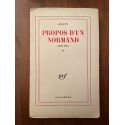 Propos d'un Normand 1906-1914 tome IV