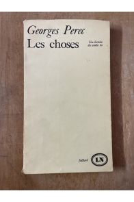 Les choses Une histoire des années 60