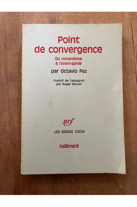 Point de convergence, du romantisme à l'avant-garde