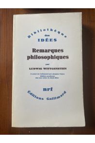 Remarques philosophiques