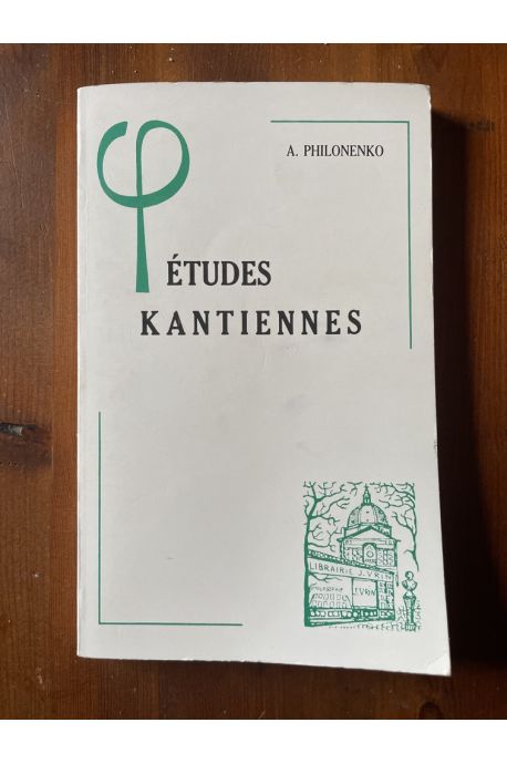 Etudes kantiennes