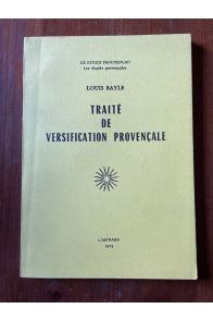 Traité de versification provençale