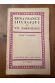 Renaissance liturgique et vie paroissiale