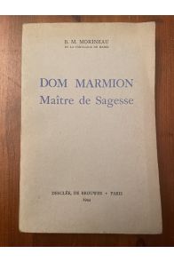 Dom Marmion, Maître de sagesse