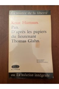 Pan. D'après les papiers du lieutenant Thomas Glahn