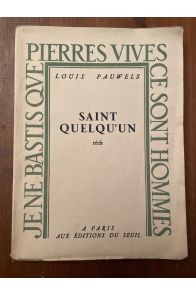 Saint quelqu'un