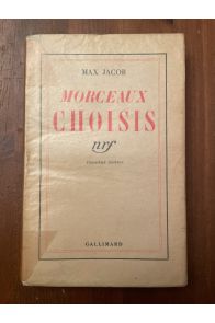 Morceaux choisis de Max Jacob