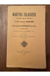 Martyrs falaisiens à Caen sous la Terreur