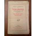 Volpone, en collaboration avec Stéphane Zweig d'après Ben Jonson. Le Déjeuner marocain