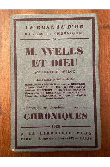 M. Wells et Dieu