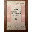 Essai de psychologie linguistique, Style et poésie