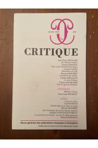 Critique N°658 Mars 2002