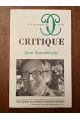 Critique N°687-688 Août-Septembre 2004, Jean Starobinski