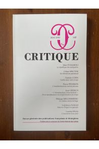 Critique N°648 Mai 2001