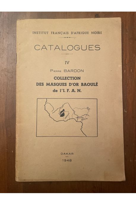 Collection des masques d'or Baoulé de l'I.F.A.N.