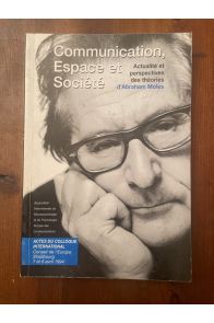 Communication, espace et société : Actes du colloque international, Conseil de l'Europe, Strasbourg, les 7 et 8 avril 1994