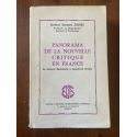 Panorama de la nouvelle critique en France, de Gaston Bachelard à Jean-Paul Weber