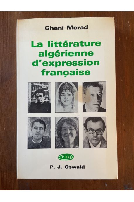 La littérature algérienne d'expression française