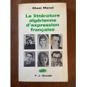 La littérature algérienne d'expression française