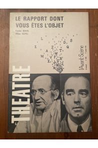 L'avant-scène Théâtre N°486, Le rapport dont vous êtes l'objet, Vaclav Havel, Milan Kepel