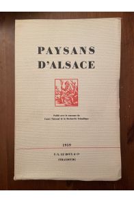 Paysans d'Alsace