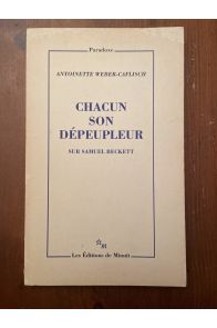 Chacun son dépeupleur, sur Samuel Beckett