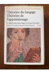 Théories du langage, Théories de l'apprentissage, le débat entre Jean Piaget et Noam Chomsky