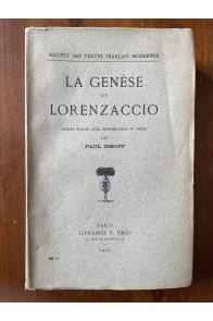 La genèse de Lorenzaccio