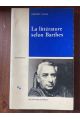 La littérature selon Barthes