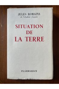 Situation de la terre, Edition originale