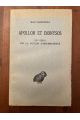 Apollon et Dionysos : Un essai sur la notion d'impermanence