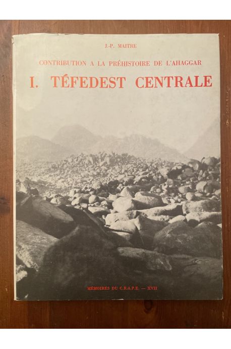 Contribution à la préhistoire de l'Ahaggar 1, Téfedest centrale