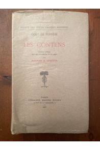 Les contens, édition critique avec une introduction et des notes par Norman B. Spector