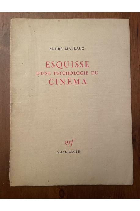 Esquisse d'une psychologie du cinéma, Edition originale