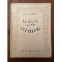 Le degré zéro de l'écriture, Edition originale