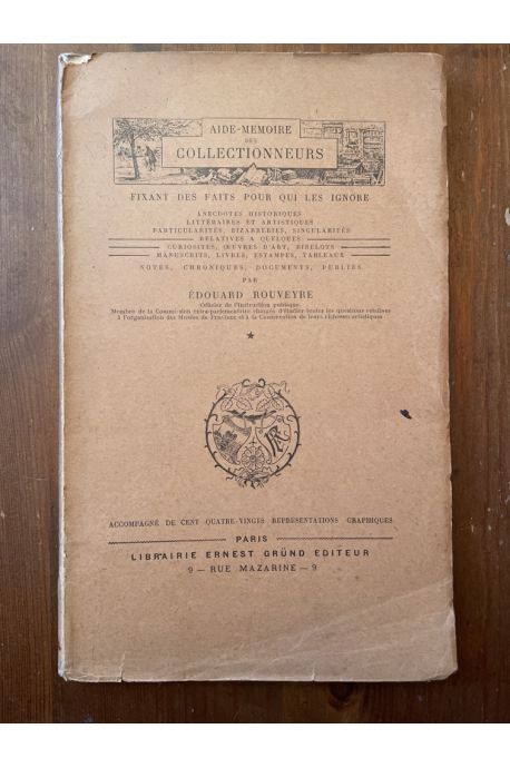 Aide-mémoire des collectionneurs