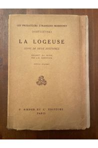 La logeuse suivi de deux histoires, première édition française