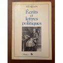 Écrits et lettres politiques