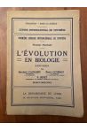 L'évolution en biologie