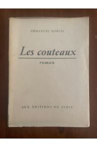 Les couteaux, Edition originale