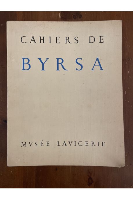 Cahiers de Byrsa 1954 IV