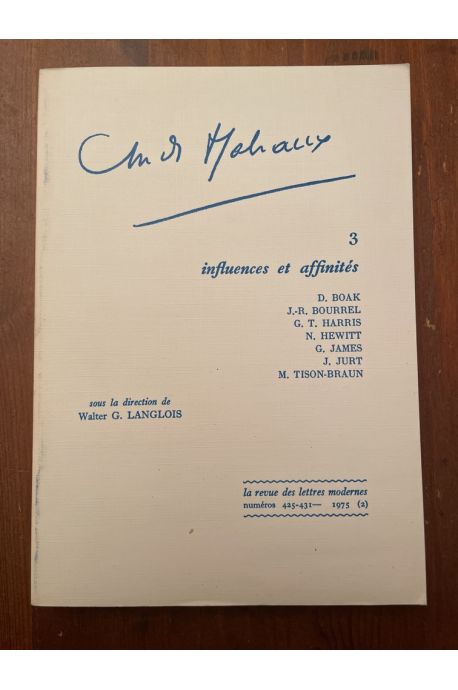 André Malraux Tome 3, Influences et affinités