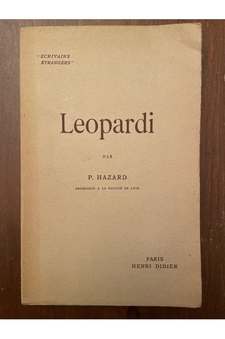 Giacomo Leopardi