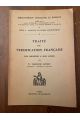 Traité de versification française des origines à nos jours