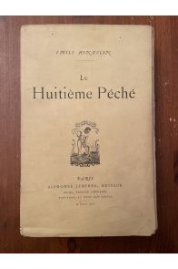 Le huitième péché, enrichi d'un mot autographe de l'auteur