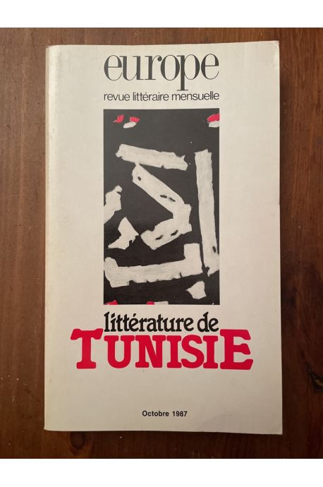 Revue Europe N°702, Littérature de Tunisie